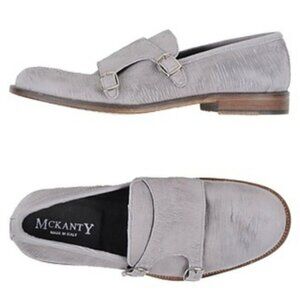 McKanty Mens Double Monk Strap Euro 44 USA 10.5
